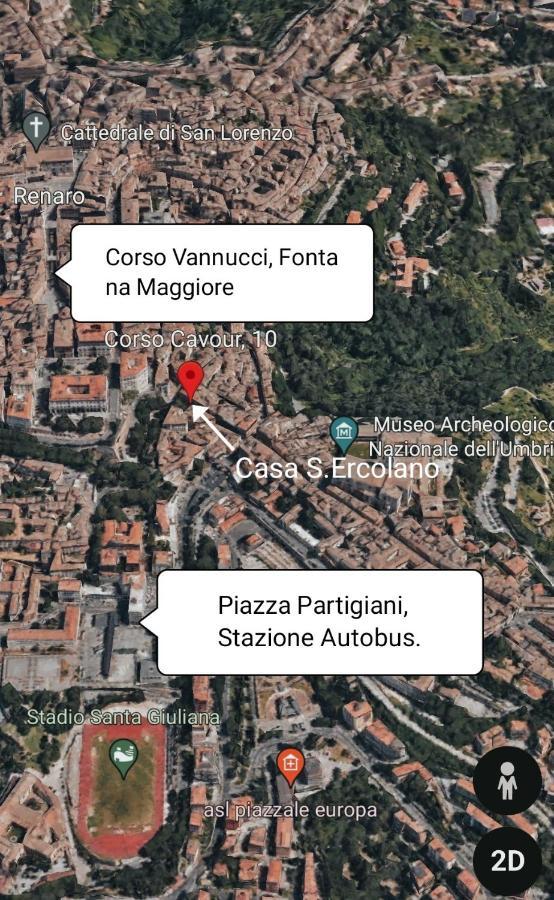 Casa Sant'Ercolano Διαμέρισμα Περούτζια Εξωτερικό φωτογραφία